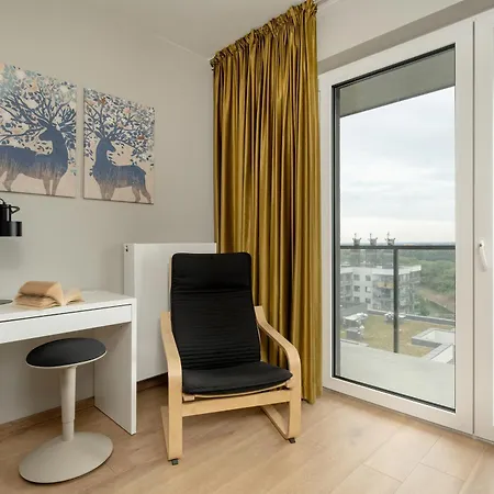 아파트 Cosy Studio With The Parking & River View By Renters 브로츠와프
